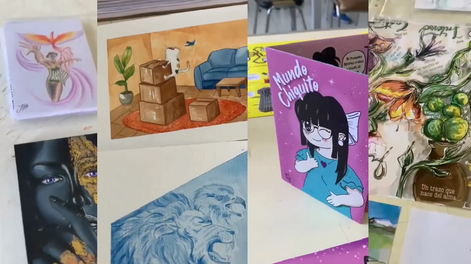 En el marco de la exposición, se exhibirán trabajos realizados durante el cursado de la Diplomatura en Ilustración, pero también contenidos creados especialmente para la muestra y obras de artistas invitados.&nbsp;