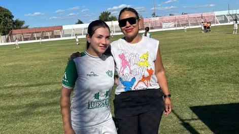 Diario de Cuyo | Debut. El comienzo de la Copa para su hija Amparo fue momento significativo para Eugenia Nievas desde su lugar de dirigente del  interior.