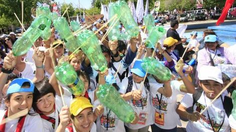 Coparon la calle con su alegría