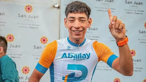 Motivado. Rodrigo Díaz es protagonista de la temporada de ruta en San Juan y en la Vuelta quiere que Pocito esté en lo más alto.