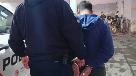 Terminó tras las rejas después de robar una bicicleta de un negocio y ser descubierto por las cámaras