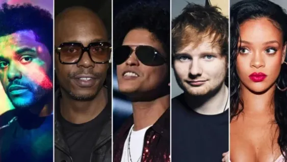 Cuántos millones ganan los músicos que brillaron en la noche de los Grammy