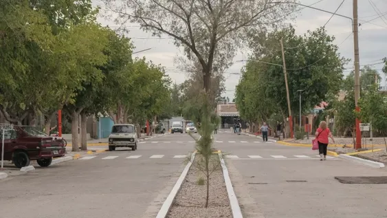 Bulevar histórico con imagen renovada