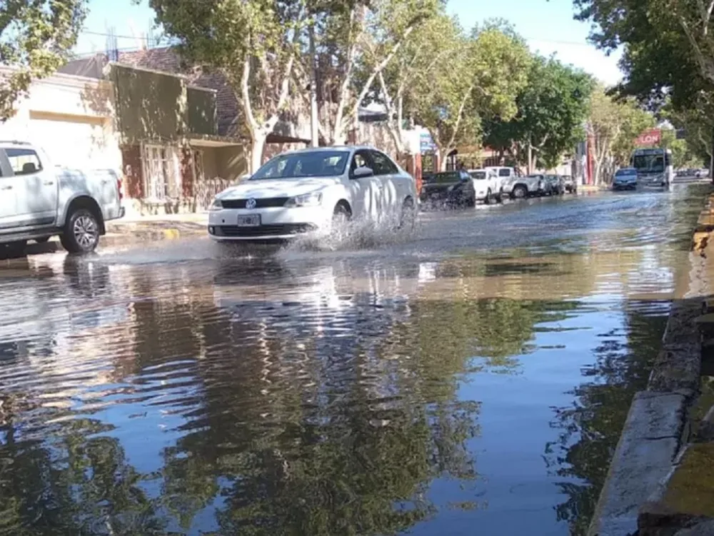 Por la lluvia y el granizo no hubo evacuados, ni daños en la producción local