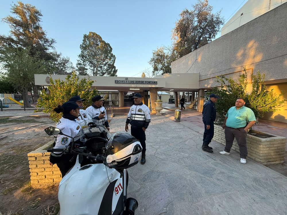 La Escuela Fontana, sin menores aprehendidos.