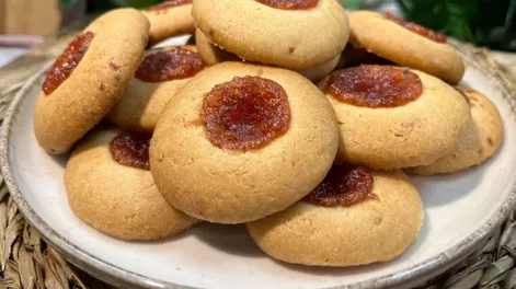 Galletitas pepas de membrillo.