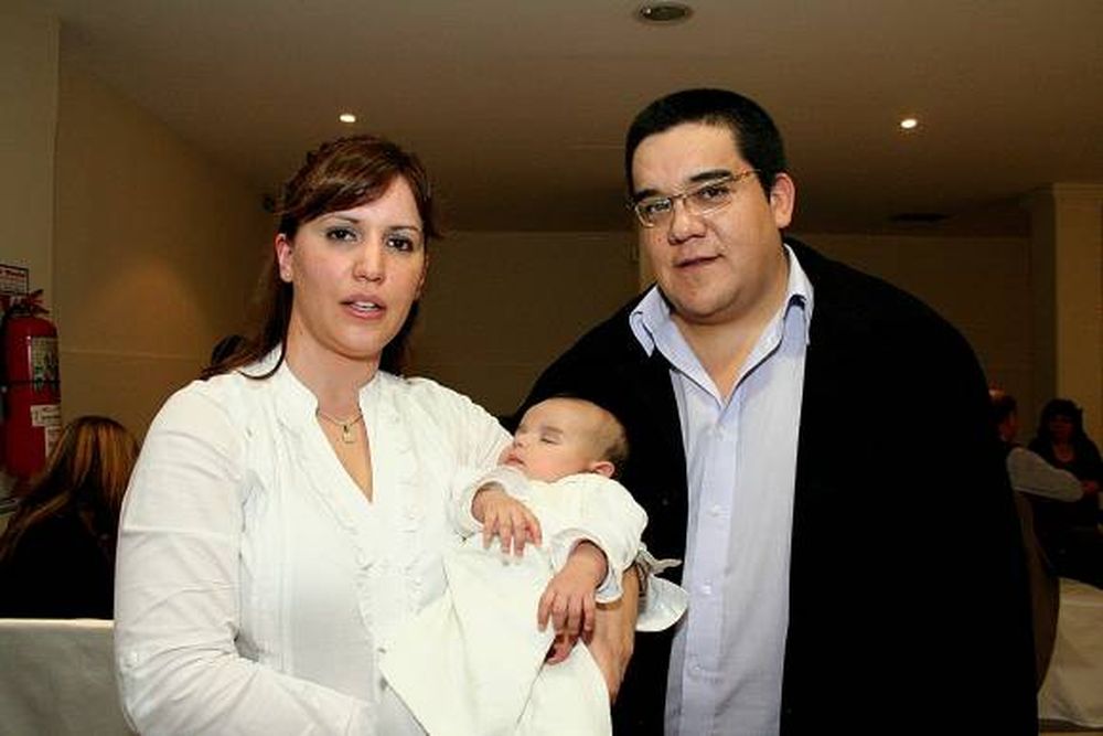Fiesta bautismal para Eleonora Muñóz