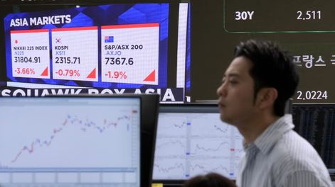 por la guerra de medio oriente, las principales bolsas del mundo caen mas de 6% luego del salto del precio del petroleo