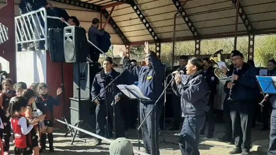 La Banda de Música de la Policía no para y dicen que tocan hasta cinco veces por día