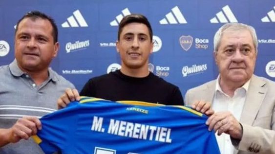 Merentiel larga desde el banco