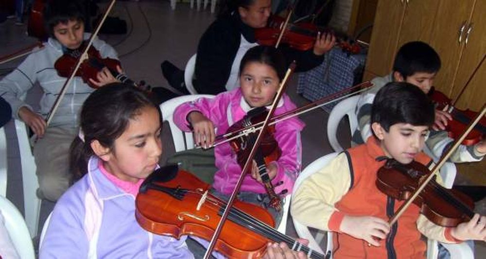 Un pueblo jachallero con orquesta propia