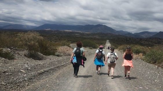 Un encuentro de senderismo en San Juan, pensado por y para mujeres