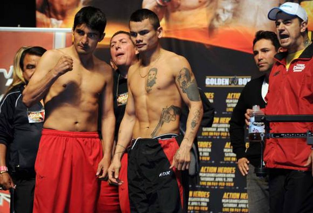 Maidana ante un ex gran campeón