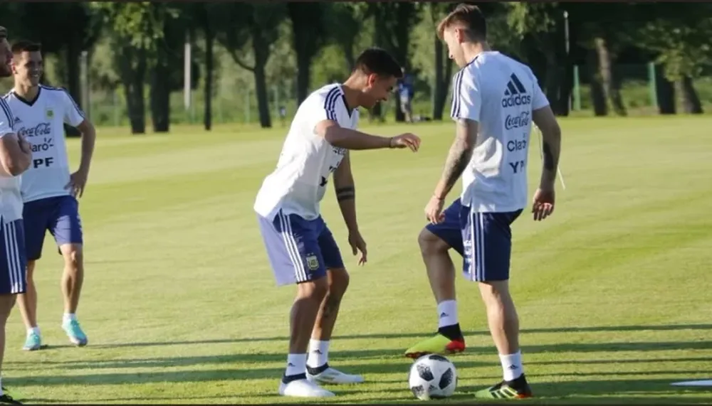 Argentina: práctica con buen clima, una buena noticia y una duda en el equipo