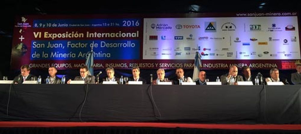 Con más de 130 stands, la feria minera abrió sus puertas en Cepas Sanjuaninas