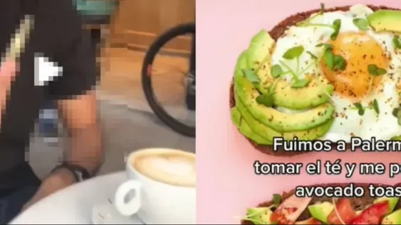 Pidió una tostada de palta “como la de la propaganda” y el resultado no fue el esperado