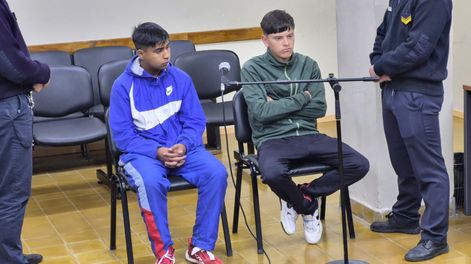 Agustín Emanuel Vila y Thiago Yair Narváez Córdoba, los condenados por el asalto y abuso sexual contra una mujer y su hija de 13 años en Concepción.&nbsp;