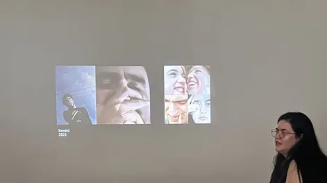 Diario de Cuyo | Ivonne Di Césare fue la primera alumna universitaria en usar las instalaciones del Observatorio de la Realidad Virtual Aumentada de la UNSJ para defender su tesis.