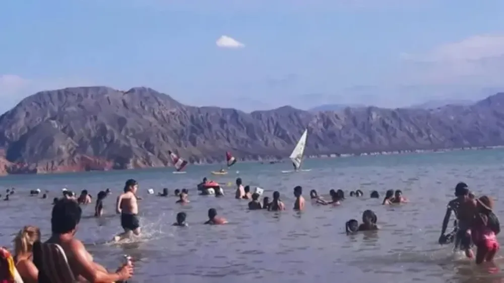 El dique de Ullum como emblema turístico local