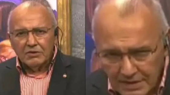 VIDEO: el momento en el que el Hernán Damiani se infarta en vivo y luego muere