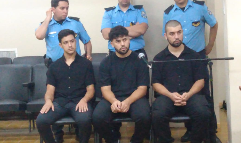 Facundo Benega, Alexis y Jonathan Marcó.&nbsp;