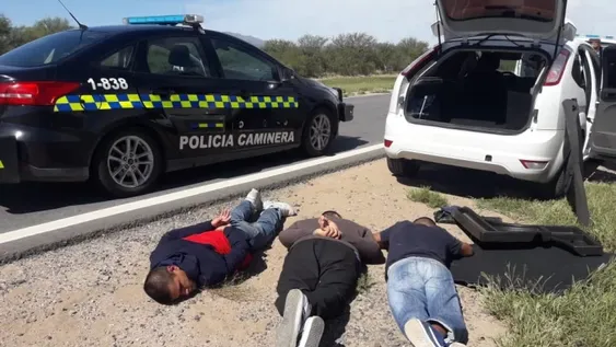 Luego de una persecución, detuvieron a cuatro sanjuaninos en San Luis