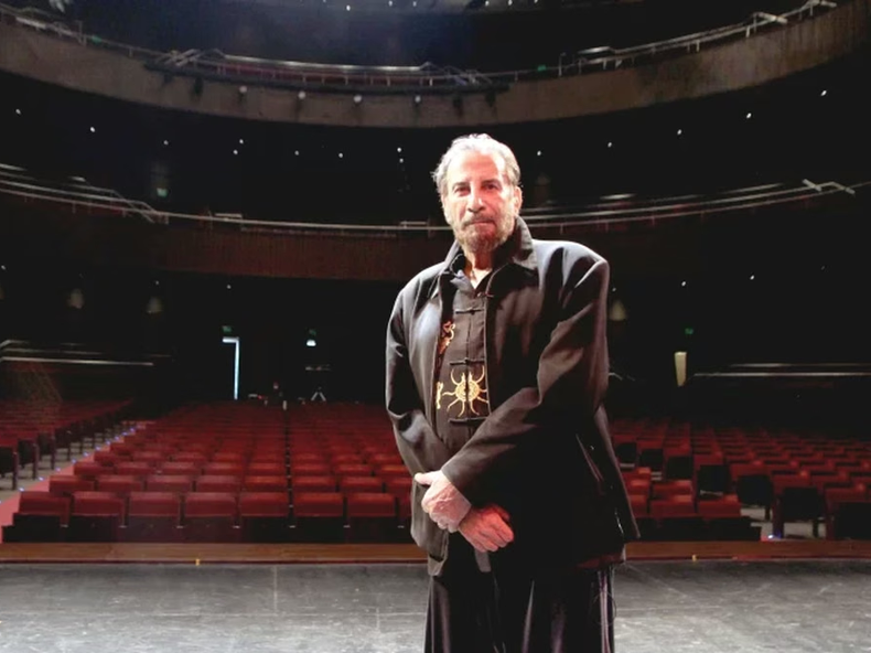 Eugenio Zanetti en el Teatro del Bicentenario, donde trabajó en tres oportunidades (Fotos Diario de Cuyo)