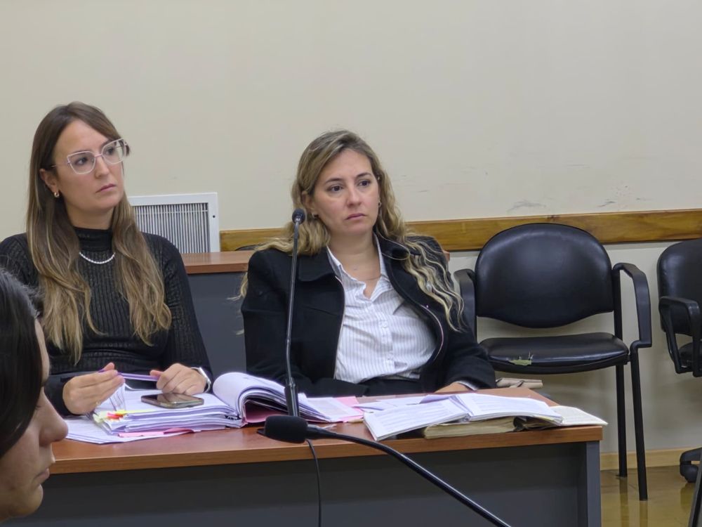 Tamara Ru&iacute;z y Florencia Pons, funcionarias judiciales de la UFI CAVIG.&nbsp;