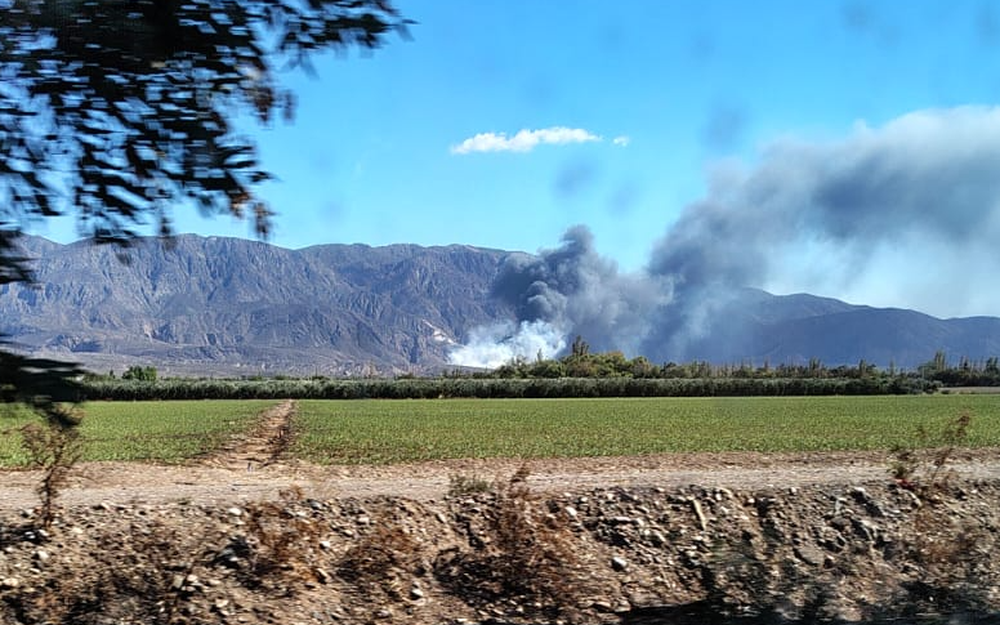 Incendio en el Parque Tecnológico Ambiental.