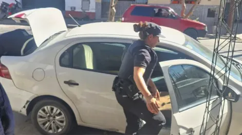 El auto que usaba uno de los imputados para trasladar a las víctimas. (Foto: fiscales.gob.ar).