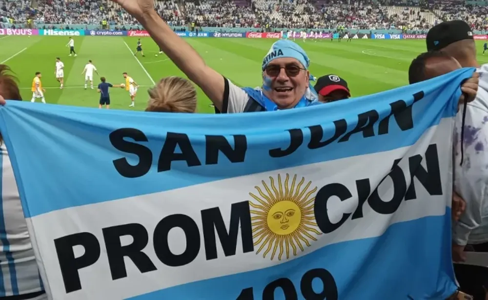 El sanjuanino que pugna por una entrada