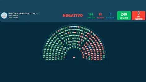 Uno por uno, cómo votaron los diputados sanjuaninos los vetos de Javier Milei