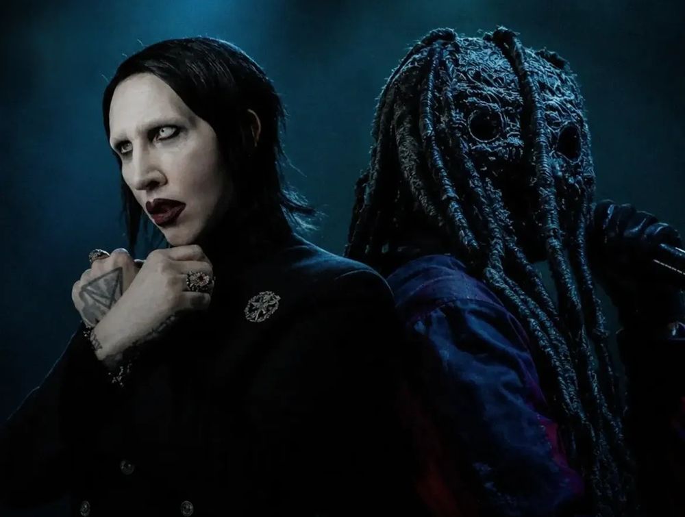 Marilyn Manson y Slipknot, potencias del metal industrial y del nu metal que volverán a sacudir a Argentina.&nbsp;