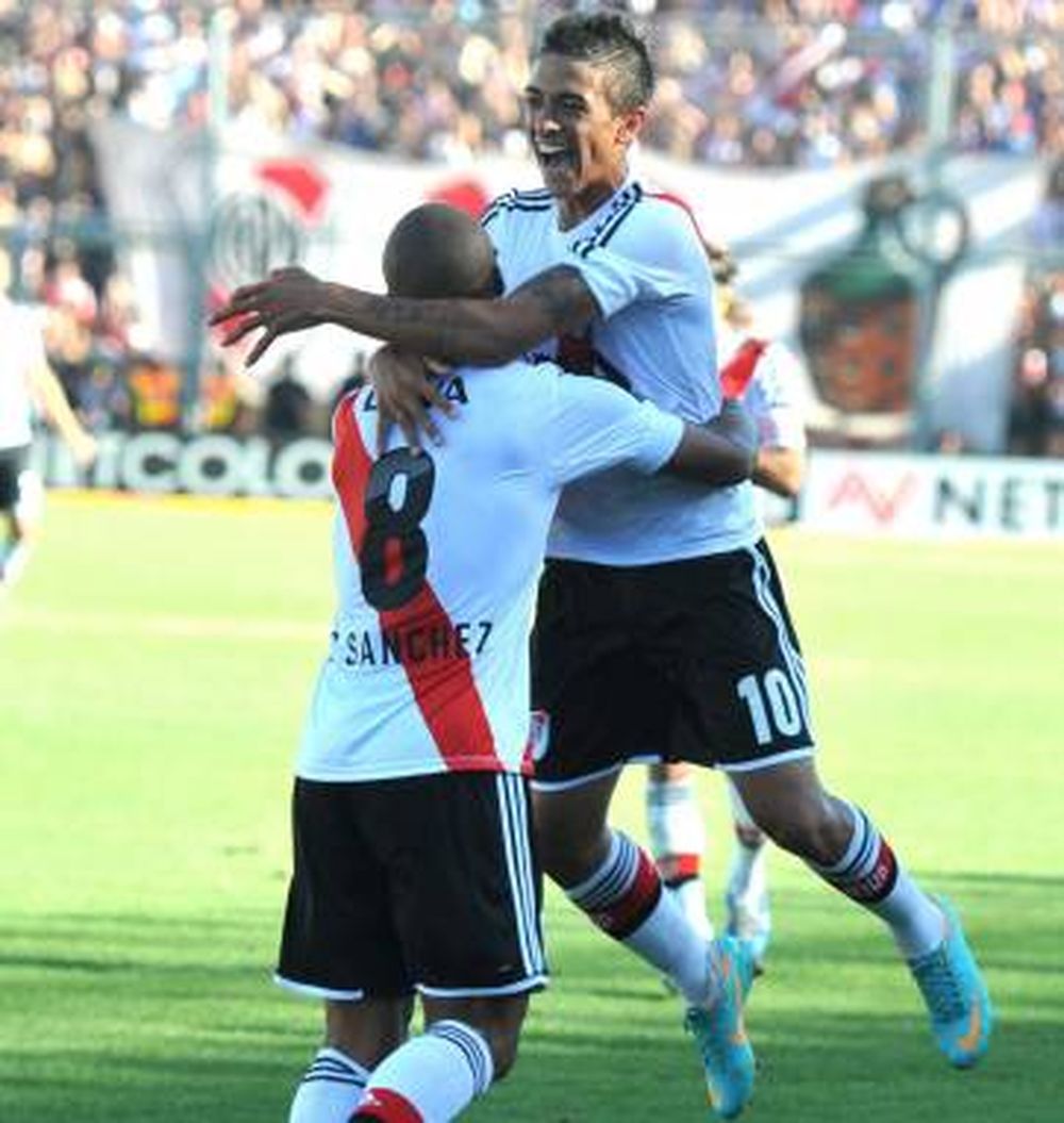 Las figuras: Lanzini y Sánchez