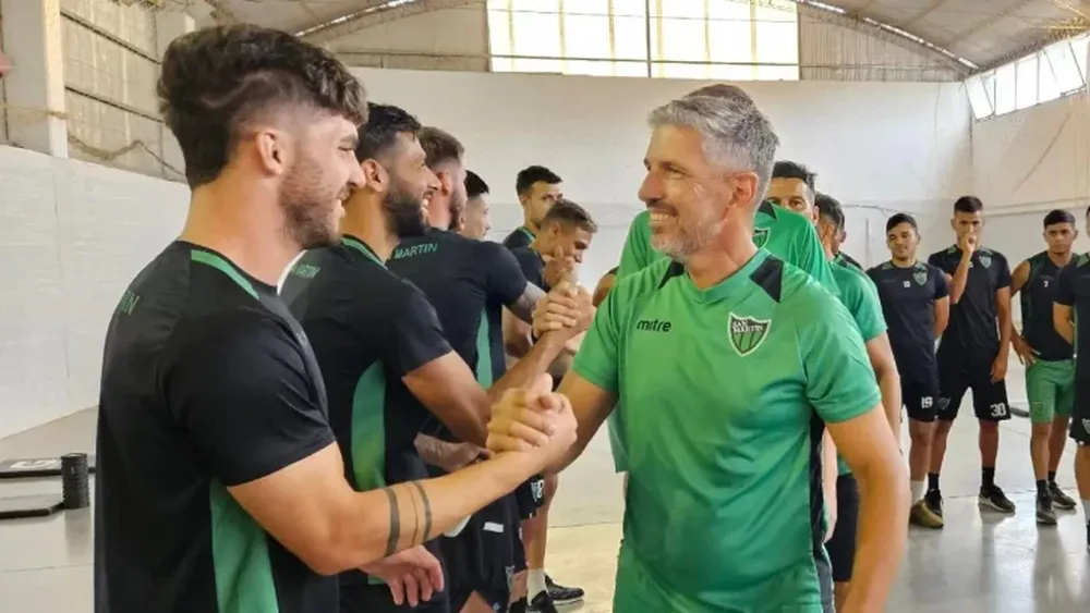 Monasterio tras asumir como DT de San Martín: “Volver es muy especial”
