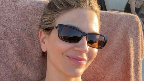 La foto de Marcela Kloosterboer en las Cataratas de lguazú con una microbikini