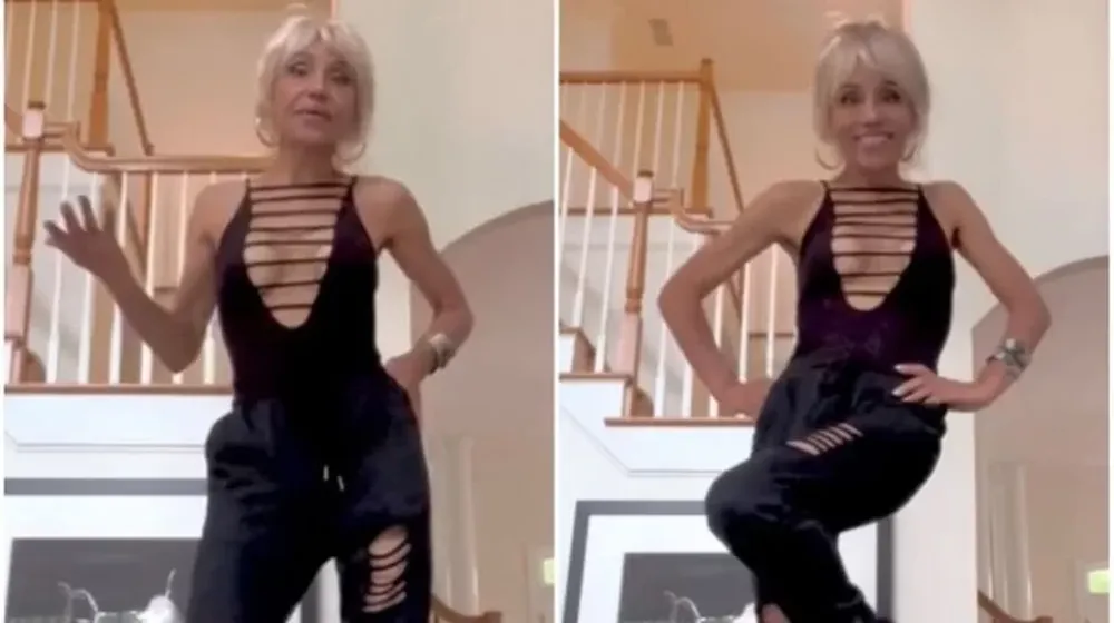 Tiene 72 años y la criticaron por usar poca ropa en TikTok