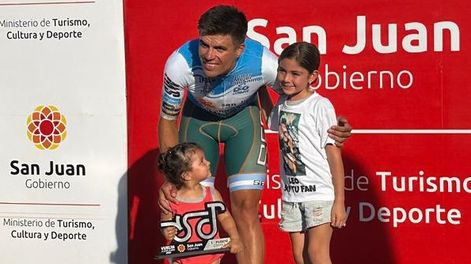 Otro gran día para Cobarrubia: el ganador festejó la victoria pero lamentó el cierre accidentado