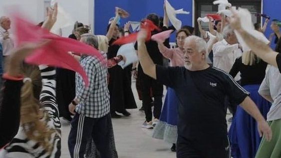 Danza y dibujo para cerrar el año