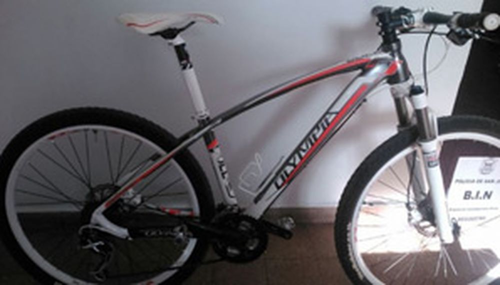 Cayó por el robo de dos bicicletas valuadas en 100 mil pesos