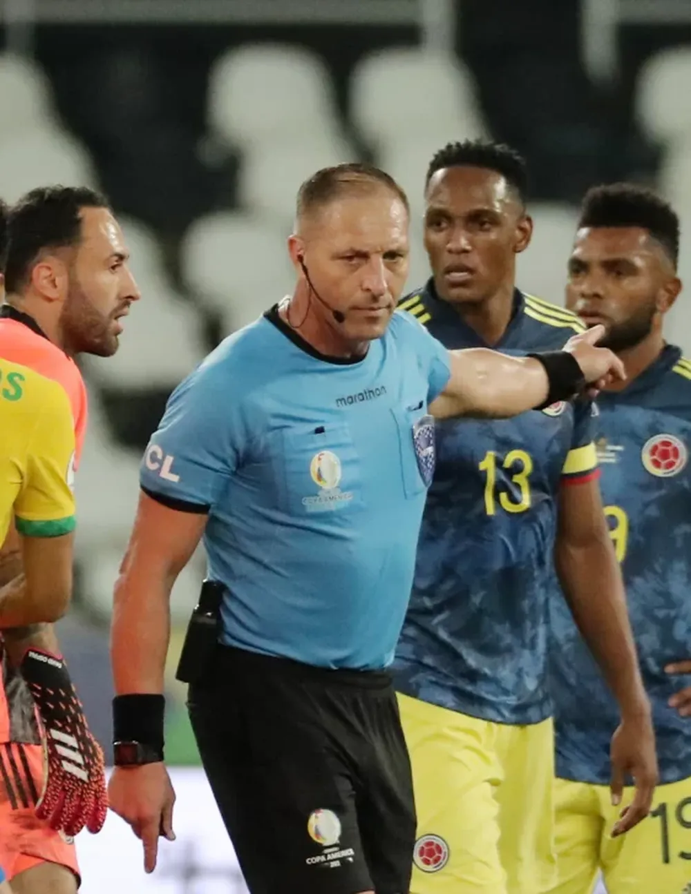 Conmebol consideró acertada la decisión que adoptó Pitana