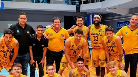 Jáchal Básquetbol consiguió un importante triunfo como visitante