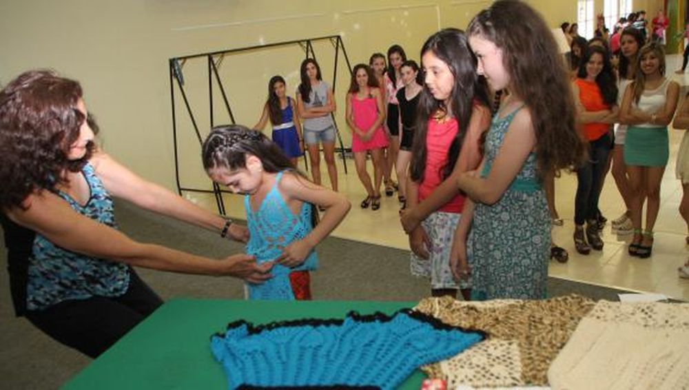 La pasarela que se armó con talento albardonero