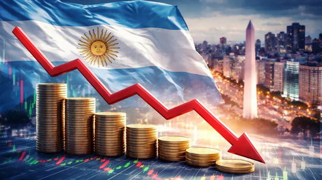 El riesgo país alcanzó este lunes su nivel más alto en lo que va del año.