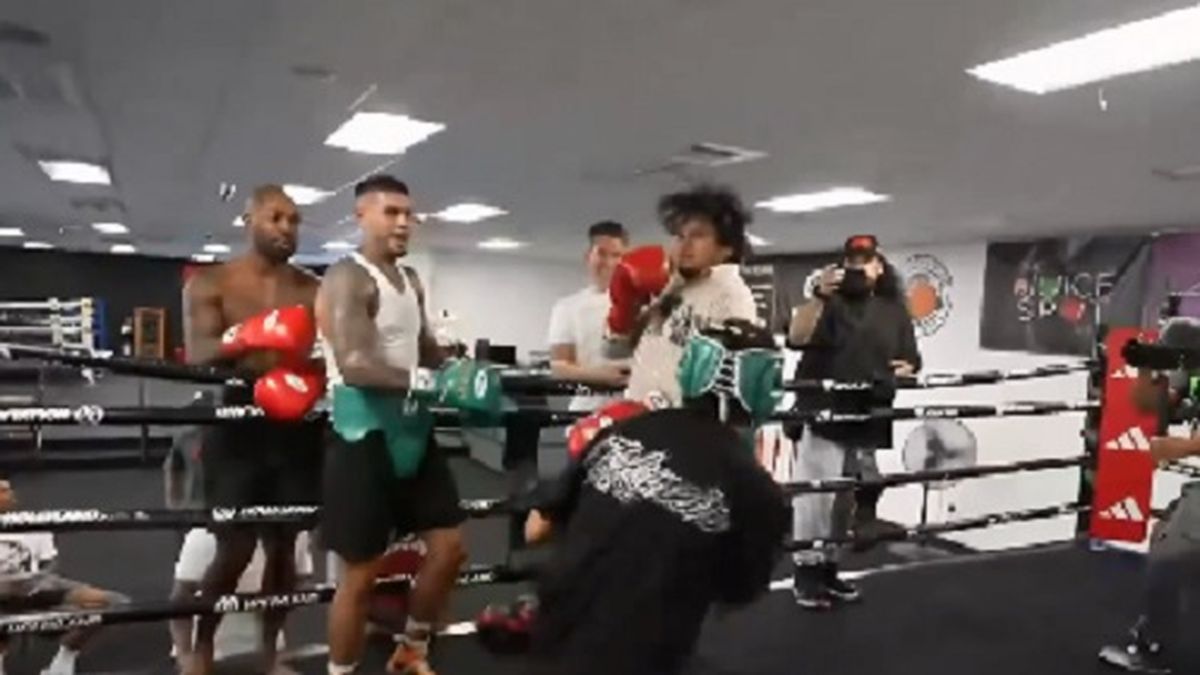 El Chino Maidana noqueó a un influencer en una sesión de sparring tras recibir un inesperado golpe: Me tiraba fuerte e