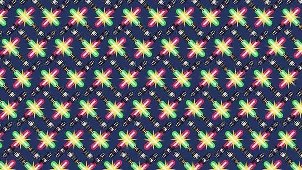 Reto viral: ¿Podés encontrar a los dos sables de luz distintos?