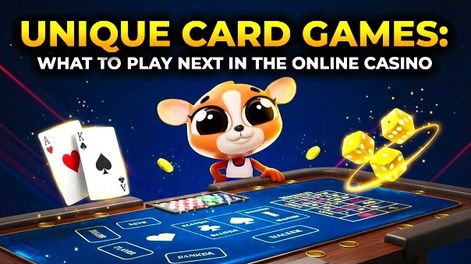 Juegos de Cartas Únicos: Qué Jugar Después en el Casino Online