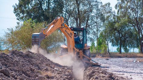 El municipio de Rivadavia realiza obras para mitigar las posibles consecuencias de El Niño.