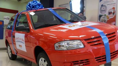 Nevada regaló el primer auto 0 km