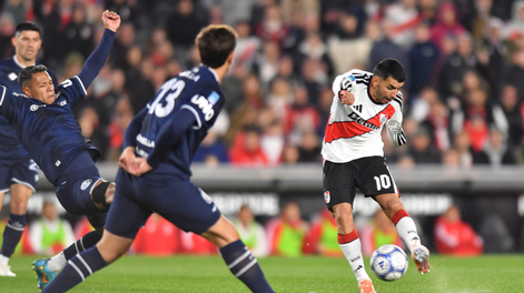 river le gana 1 a 0 a independiente de rivadavia con gol de montiel